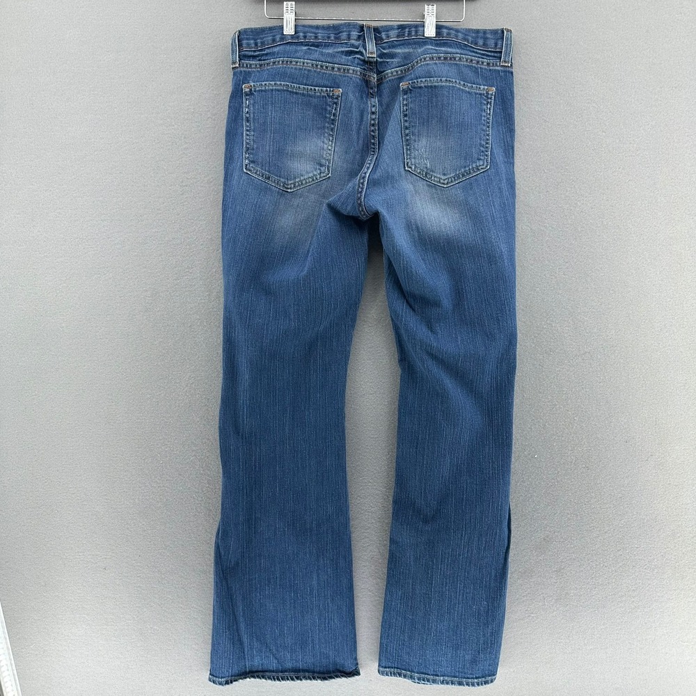2011 Gap Low Rise Boot Cut Jeans Med Wash Women's 14 34x31 Western Country Y2K - Picture 2 of 9